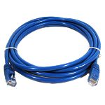 CABLE NETWORK RJ45 3FT STRAIGHT CAT6 BLUE ROHS