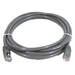 CABLE NETWORK RJ45 10FT STRAIGHT CAT6 GREY