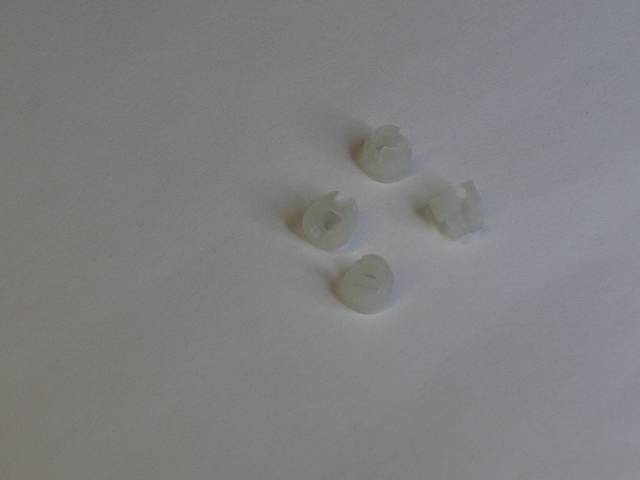 SPACER NYLON #4 1/8 NAT SELF RET